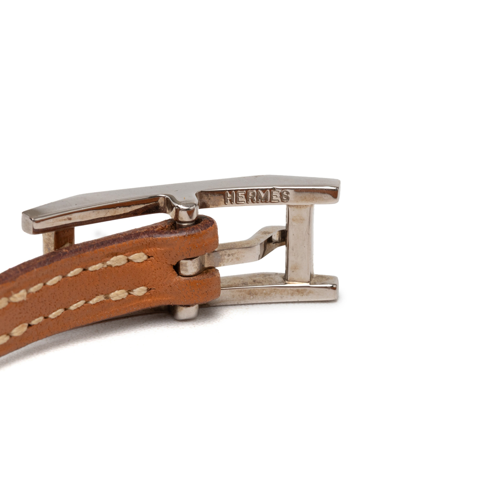 Pre-Loved Hermes Leather Behapi Double Tour Bracelet - Picture 5 of 6